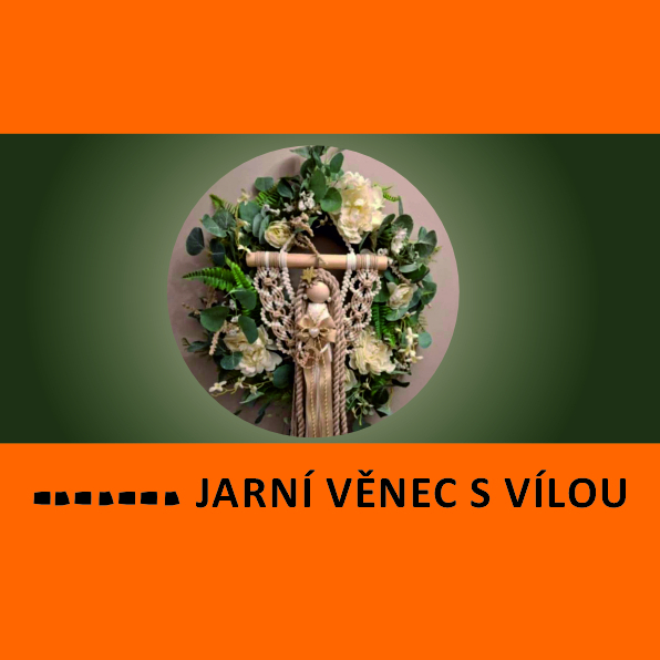 JARNÍ VĚNEC S VÍLOU