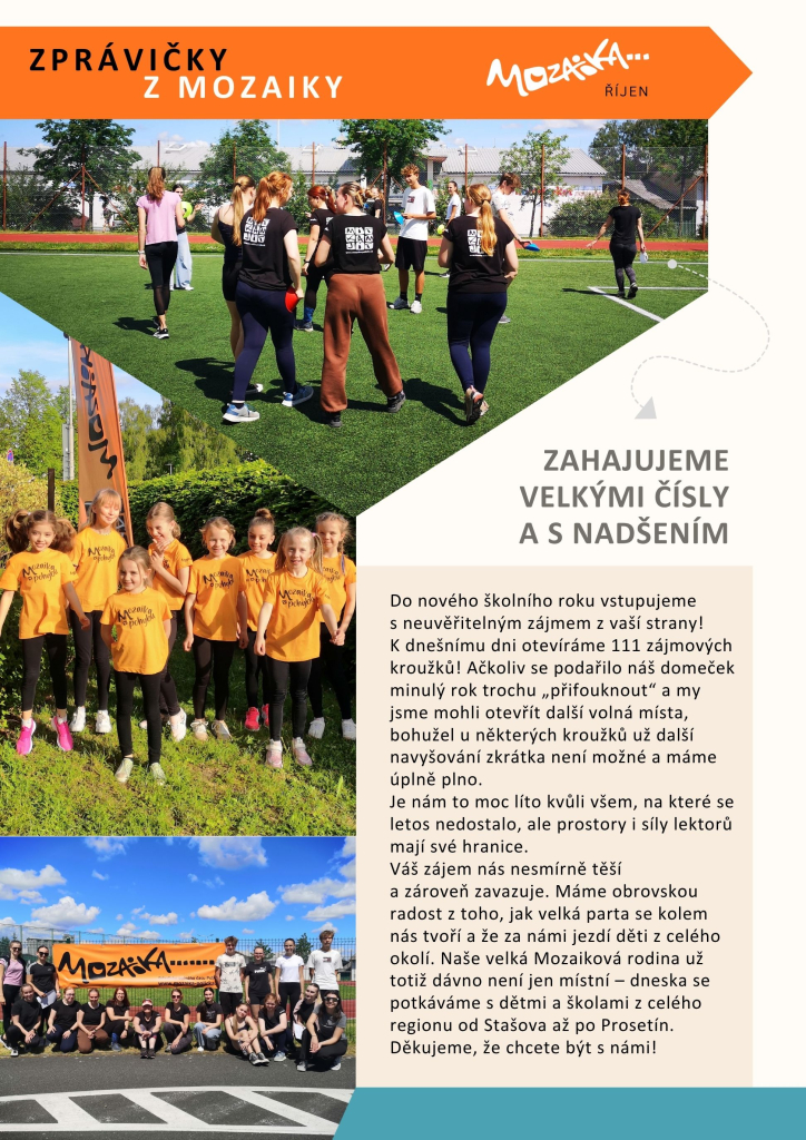 Zprávičky z Mozaiky